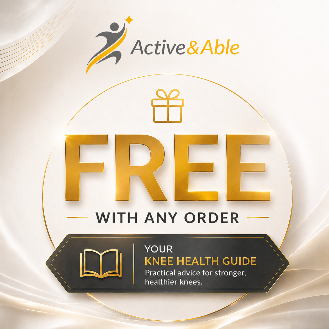 Knee Health Guide (eBook) FREE With Any Order!