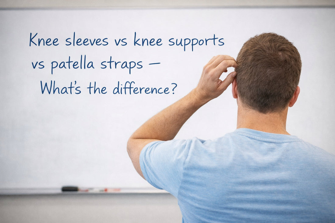 Knee Sleeves vs Knee Supports vs Patella Straps: What’s the Difference