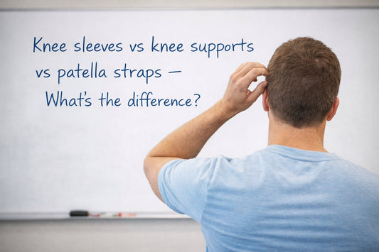 Knee Sleeves vs Knee Supports vs Patella Straps: What’s the Difference
